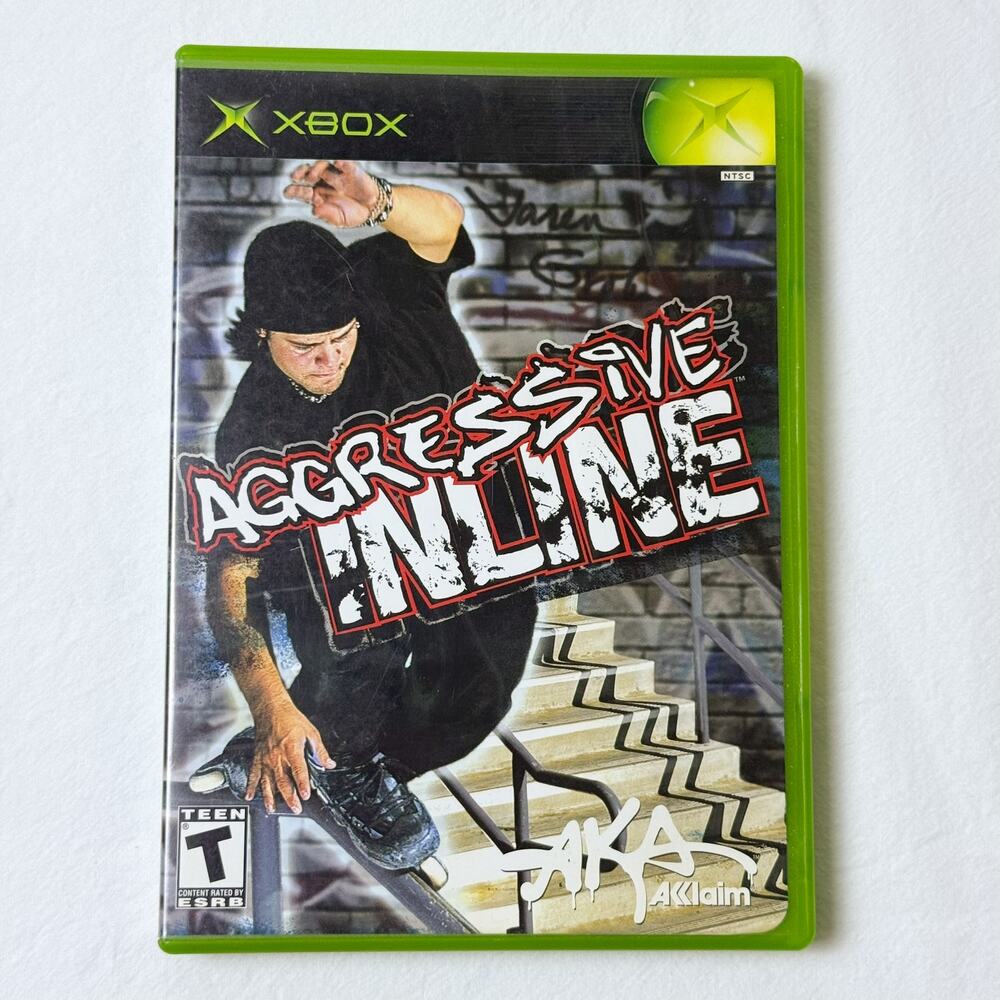 Aggressive Inline - Xbox Game - VG Disc - Tested Working